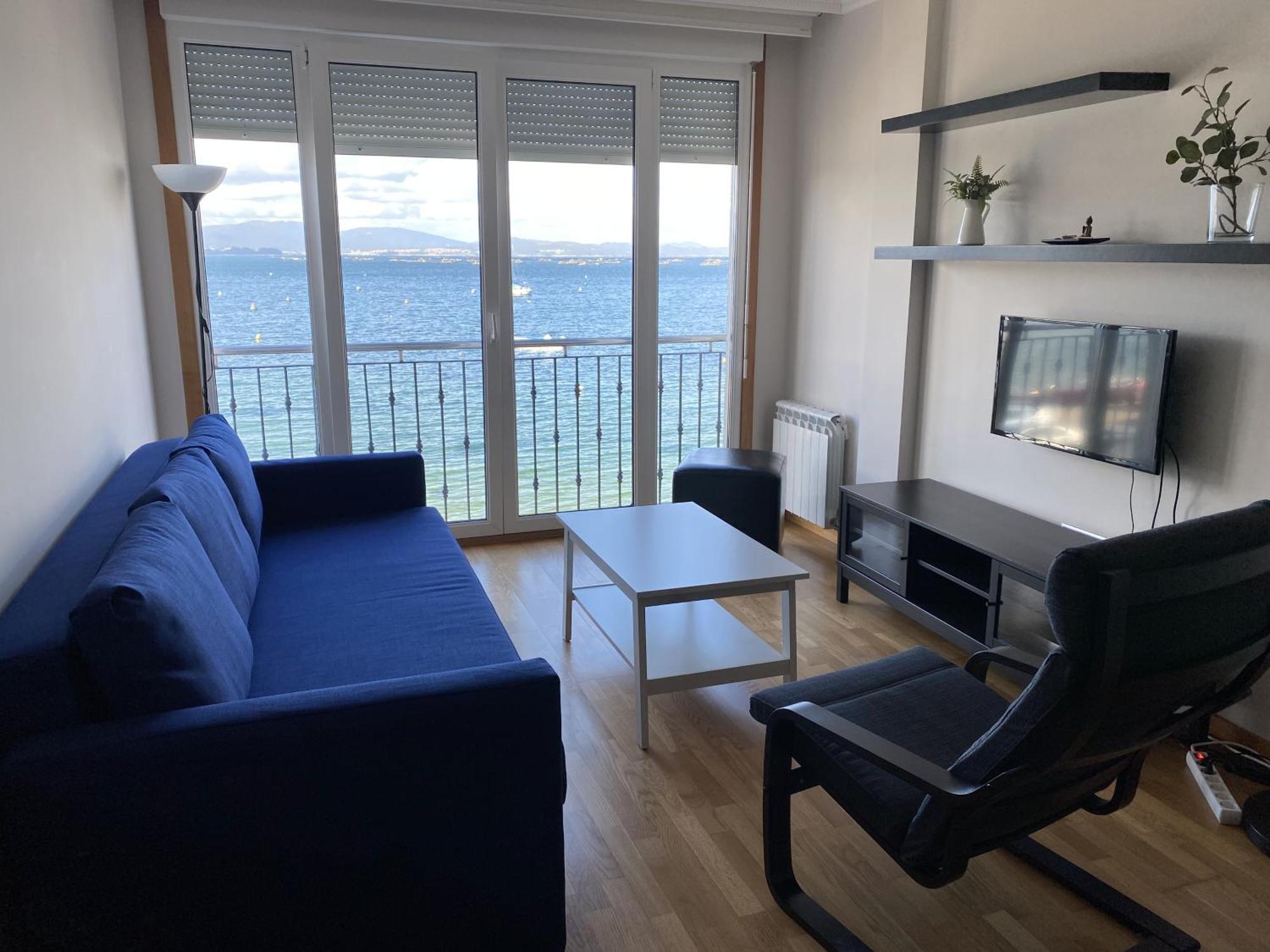 Apartamento En La Isla Con Vistas Al Mar Isla de Arosa Esterno foto