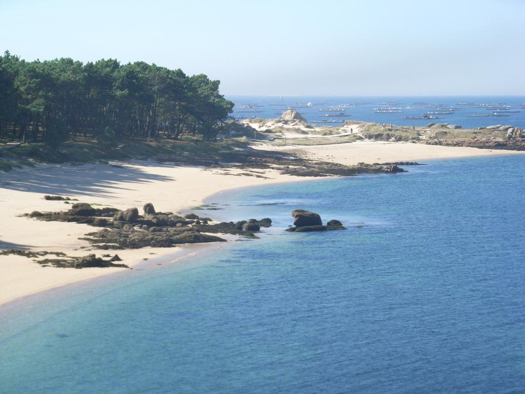 Apartamento En La Isla Con Vistas Al Mar Isla de Arosa Esterno foto