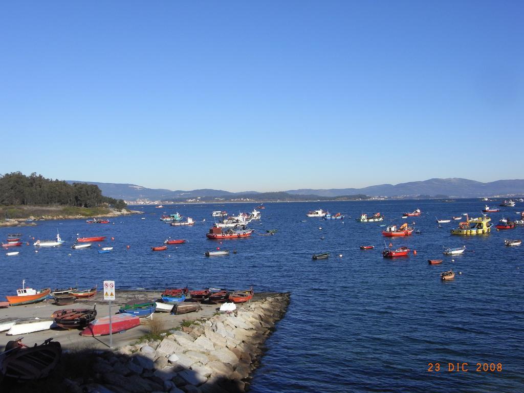 Apartamento En La Isla Con Vistas Al Mar Isla de Arosa Esterno foto
