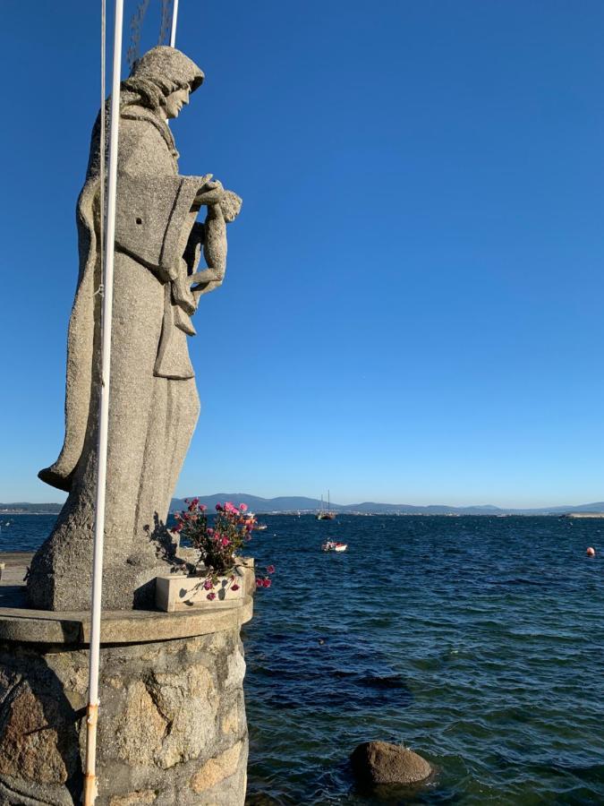 Apartamento En La Isla Con Vistas Al Mar Isla de Arosa Esterno foto
